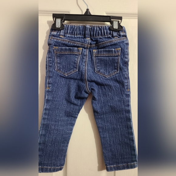 Old Navy Girls Sz 18-24M Blue Jeans Skinny Koala Kids 18M Leggings - Picture 3 of 7